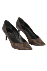 Louis Vuitton Size- EU 38 Brown Monogram Cherie Pumps