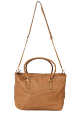 Tory Burch Brown Thea Convertible Tote Bag