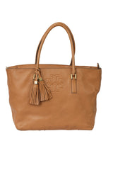 Tory Burch Brown Thea Convertible Tote Bag