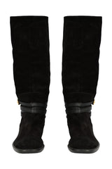 Louis Vuitton Size- EU 40 Black Crossroads Suede High Boots