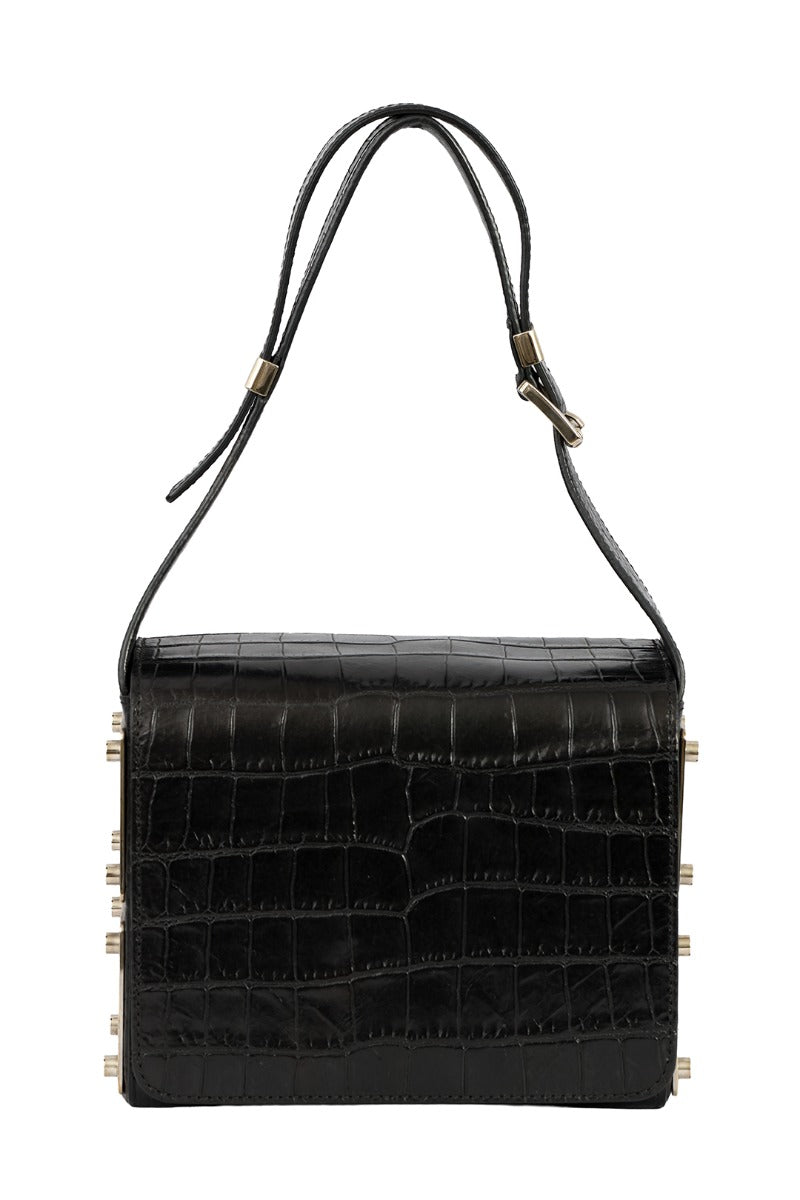 michael-kors-black-croc-embossed-leather-bag