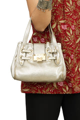 Jimmy Choo Champagne Ramona Shoulder Bag