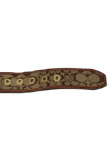 Coachsize: 80Cm | 32 Inches Signature Brown Monogram Belt