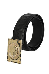 Versace 85 Cm / 34 Inches Black Patent Leatherbelt