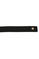 Versace 85 Cm / 34 Inches Black Patent Leatherbelt