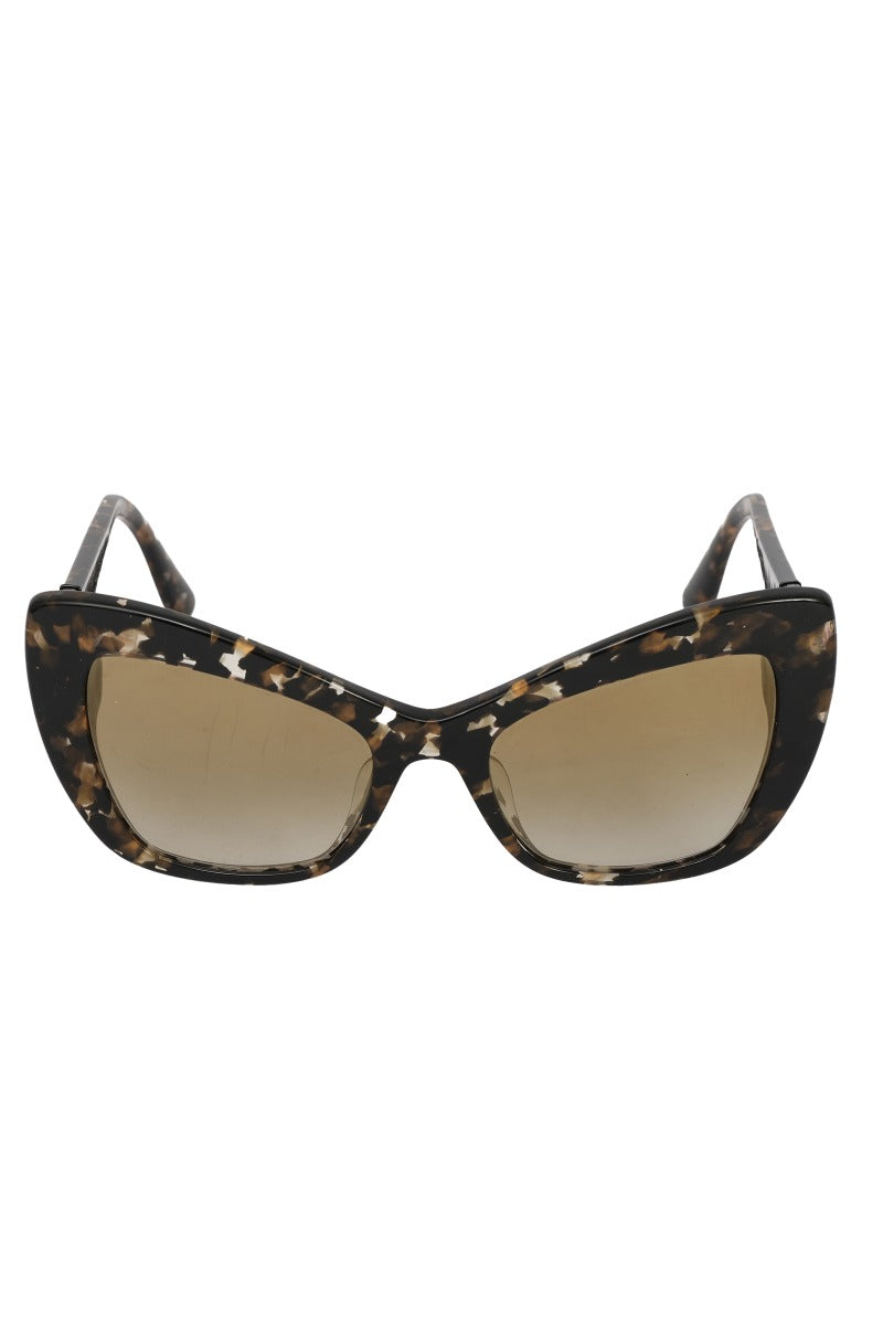 Dolce & Gabbana Marble Effect Cat'S Eye Sunglasses