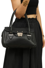 Salvatore Ferragamo Gancini Satchel Handbag