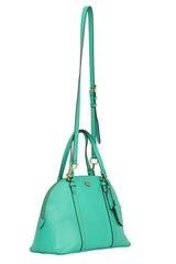 Coach Peyton Cora Domed Satchel Bag