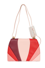 Chopard Happy Shoulder Bag Cerise Patchwork