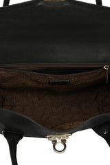 Salvatore Ferragamo Gancini Satchel Handbag