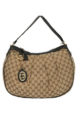 Gucci Gg Canvas And Leather Medium Sukey Bag