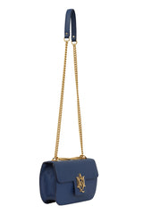 Alexander Mc Queen Insignia Leather Chain Satchel Bag