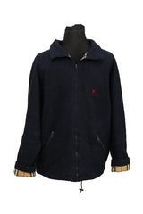 Burberrys Size-L Nova Check Plated Bomber Jacket