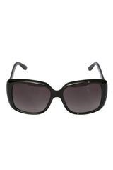 Gucci Black Gradient Frame Square Sunglasses