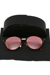 Prada Spr 62S Cinema Gradient Mirrored Sunglasses