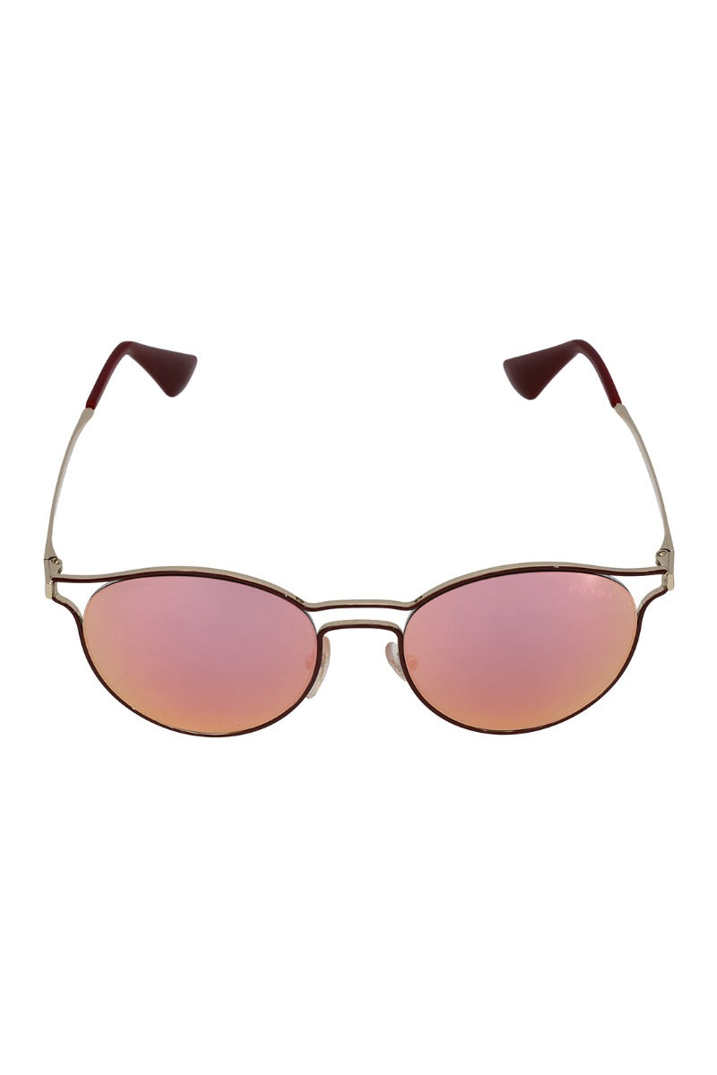 Prada Spr 62S Cinema Gradient Mirrored Sunglasses