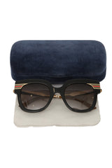 Gucci Black Gradient Gg0281S Square Sunglasses