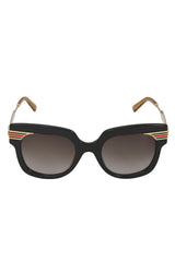 Gucci Black Gradient Gg0281S Square Sunglasses