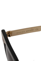 Gucci Black Gradient Gg0281S Square Sunglasses