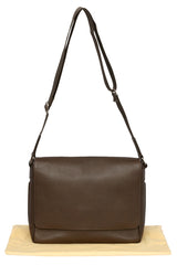 Louis Vuitton Brown Taiga Roman Crossbody Bag