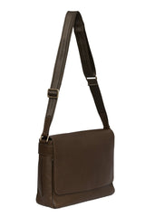 Louis Vuitton Brown Taiga Roman Crossbody Bag