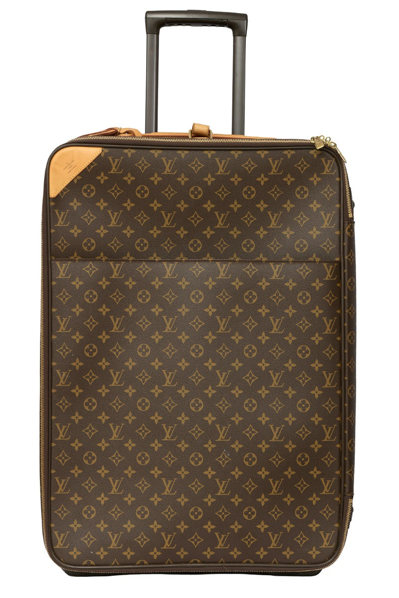 Louis Vuitton Pegase 65 Brown Monogram Suitcase