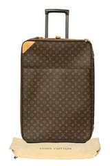 Louis Vuitton Pegase 65 Brown Monogram Suitcase
