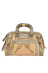 Dolce & Gabbana Miss Easy Way Snakeskin Handbag