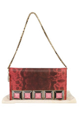 Versace Exotic Leather Handbag