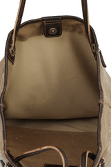 Prada Canapa Logo Canvas Tote Bags