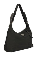 Prada Black Tessuto Nylon Shoulder Bag