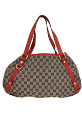 Gucci Canvas Monogram Abbey Shoulder Bag