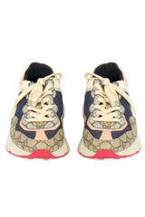 Gucci Size-37.5 Gg Rhyton Sneakers