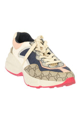 Gucci Size-37.5 Gg Rhyton Sneakers
