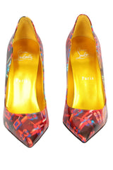 Christian Louboutin Size- EU 37 Patent Discolaser Hot Chick 100 Pumps