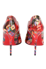 Christian Louboutin Size- EU 37 Patent Discolaser Hot Chick 100 Pumps