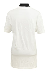 Versace Size-M White Medusa Head Logo Print T-Shirt