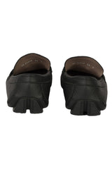 Salvatore Ferragamo Size-9 Leather Driving Loafers