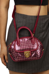 Salvatore Ferragamo Mini Sequined Fiamma Bag