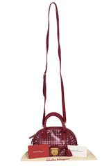 Salvatore Ferragamo Mini Sequined Fiamma Bag