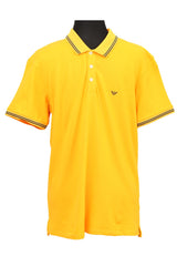 Emporio Armani Size L Yellow Polo Shirt