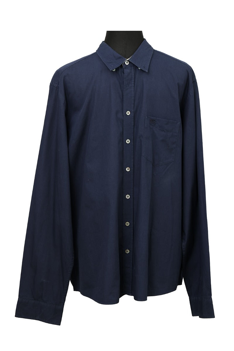 burberry-size-large-dark-blue-check-shirt