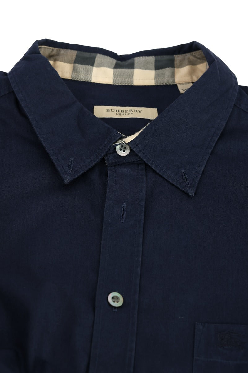 burberry-size-large-dark-blue-check-shirt