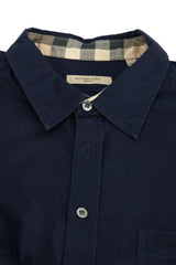 burberry-size-large-dark-blue-check-shirt