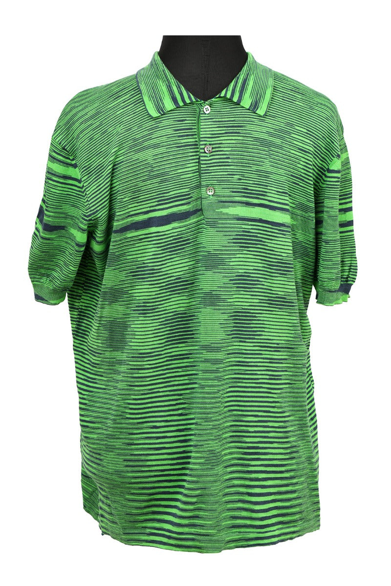 Missoni Size-48/Xxl Green Polo Shirt