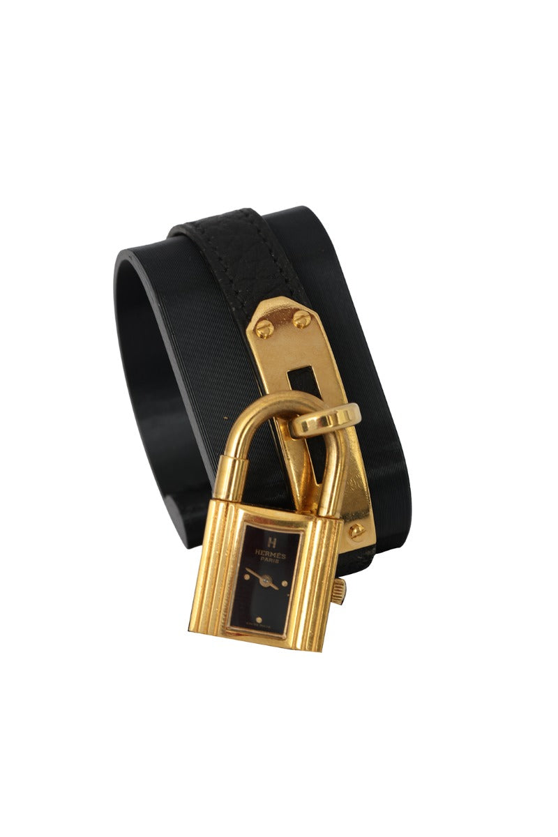 Hermes Kelly Braclelet Padlock Watch