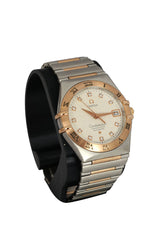 Omega Constellation 35 Mm 50Th Rose Gold And Steel Anniversary Chromometer Watch