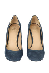 Tory Burch Size Us 7 | EU 37 Blue Block Heels