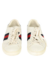 Gucci Size EU-35.5 Ace White Sneakers
