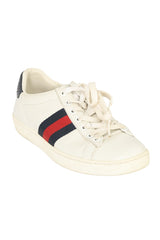 Gucci Size EU-35.5 Ace White Sneakers